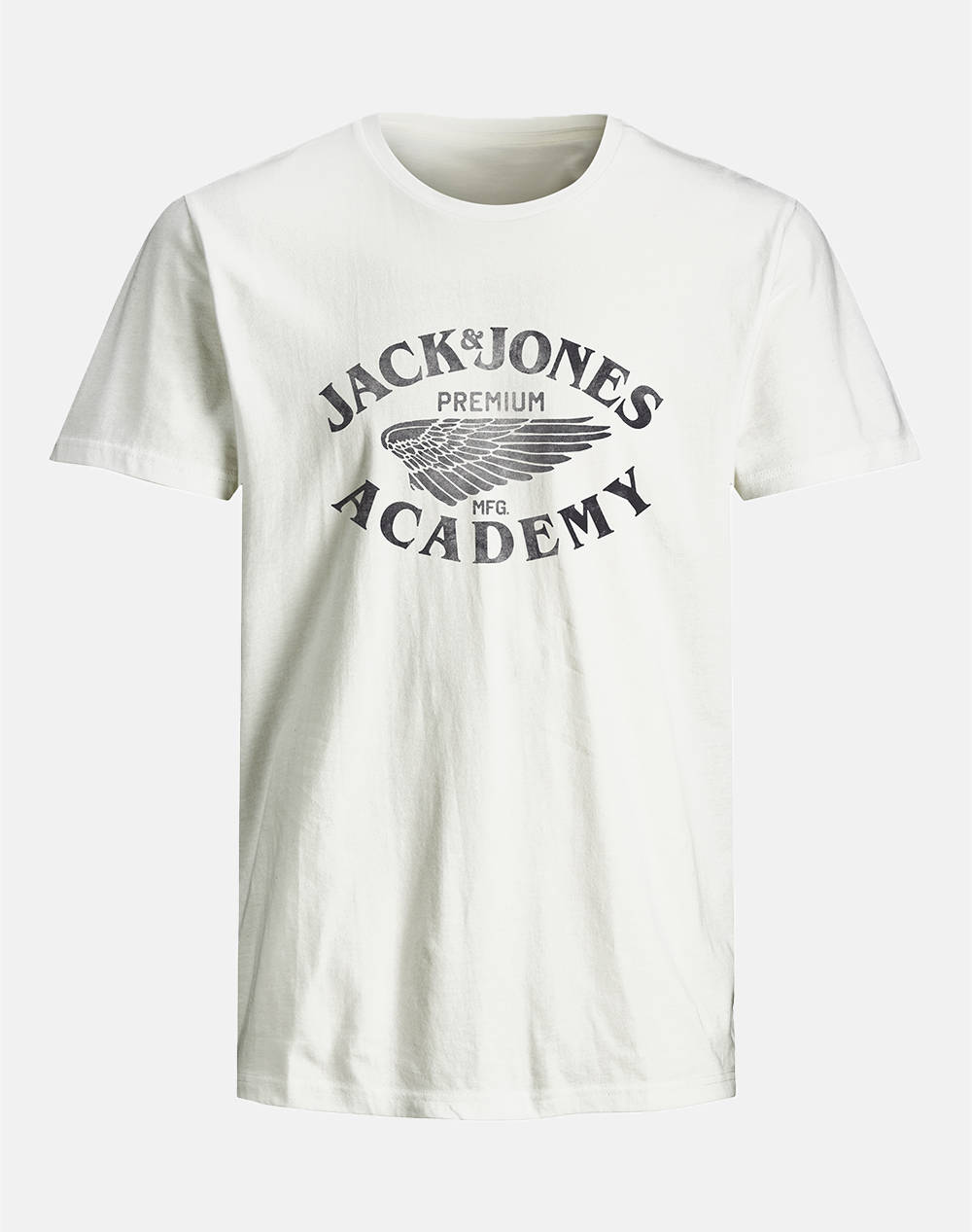 JACK&JONES JPRBLUFREDDY SS TEE CREW NECK FST 12276650-WHITE White