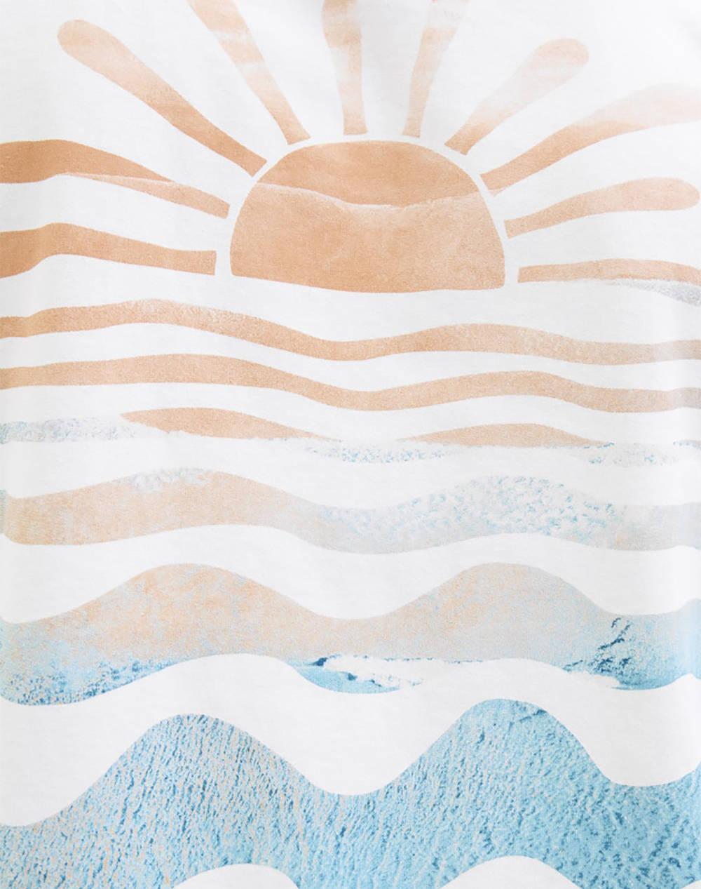 JACK&JONES JORCANGGU SUMMER PICTURE TEE SS CN 12277229-BRIGHT WHITE White φωτογραφία