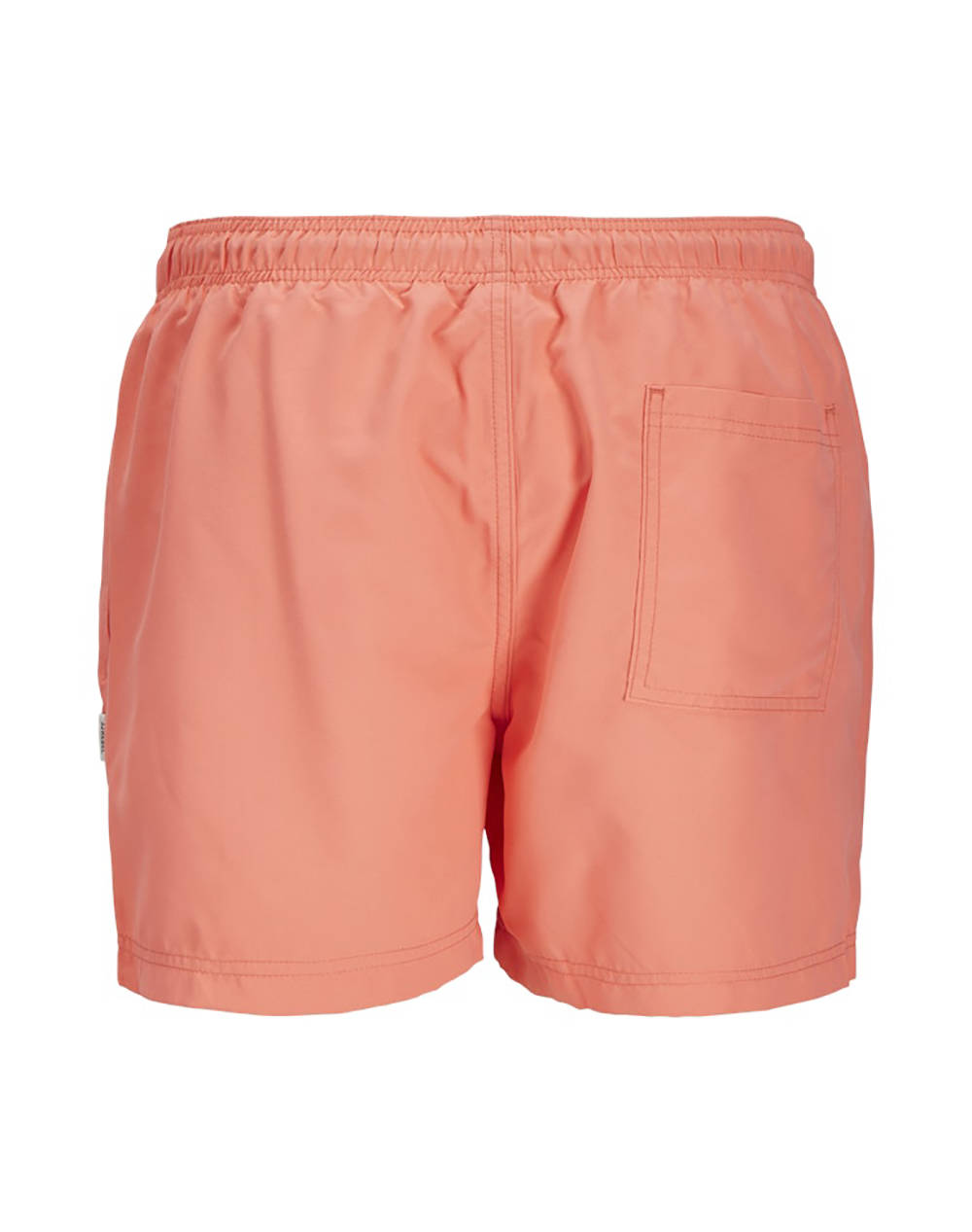 JJREBEL JREBHAWAII SWIM SHORT SOLID 12270761-HOT CORAL Coral φωτογραφία