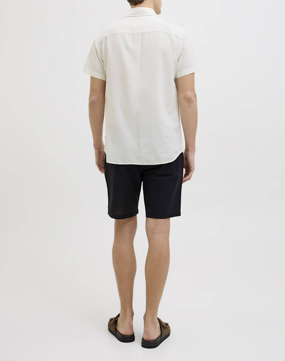 JJ REBEL JREBMOSS SUNNY SHIRT SS 12270668-BRIGHT WHITE OffWhite φωτογραφία