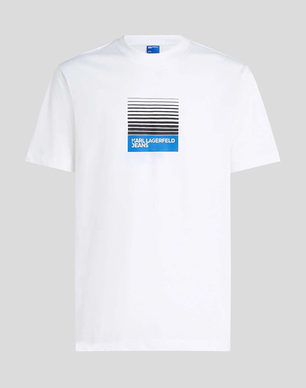 KARL LAGERFELD JEANS KLJ REG BOX FADE LOGO TEE