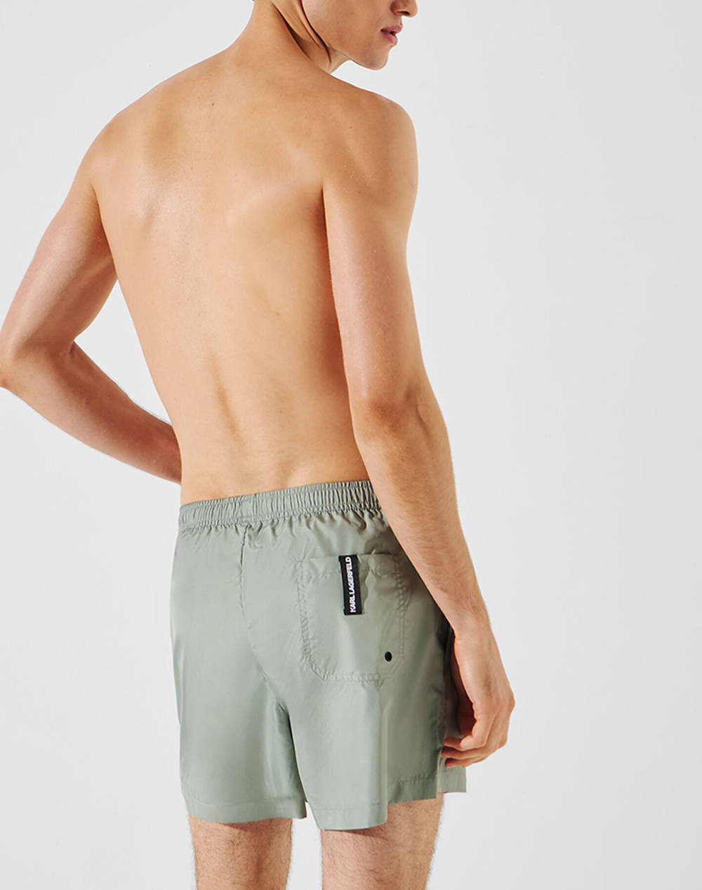 KARL LAGERFELD KARL LOGO SHORT BOARDSHORTS A1M46013-1NF LightGreen φωτογραφία