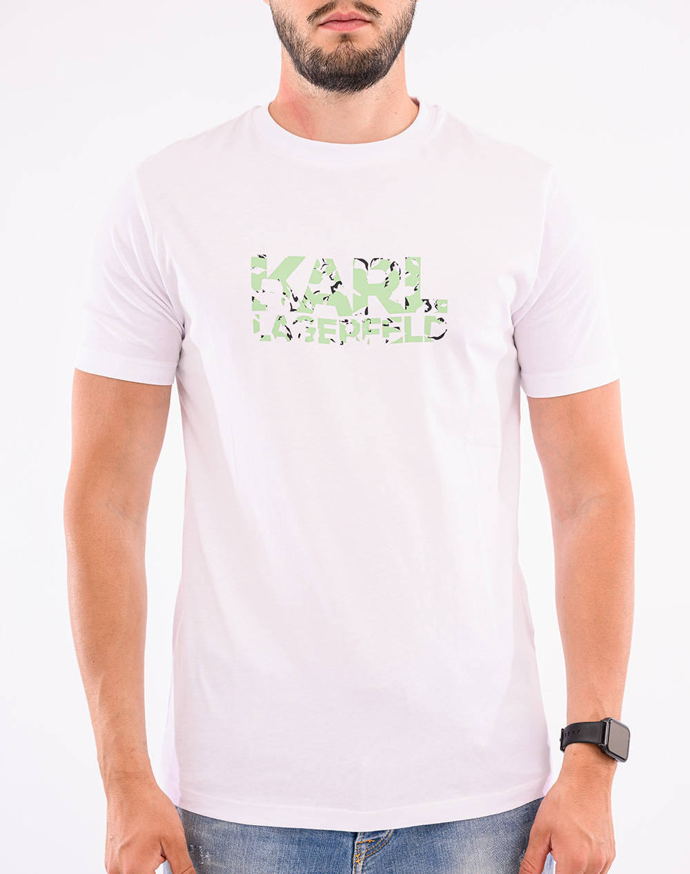 KARL LAGERFELD T-SHIRT CREWNECK 755042-552224-10 White