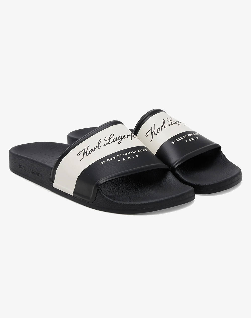 KARL LAGERFELD Hotel Karl Slide KL70023-V01 Black φωτογραφία