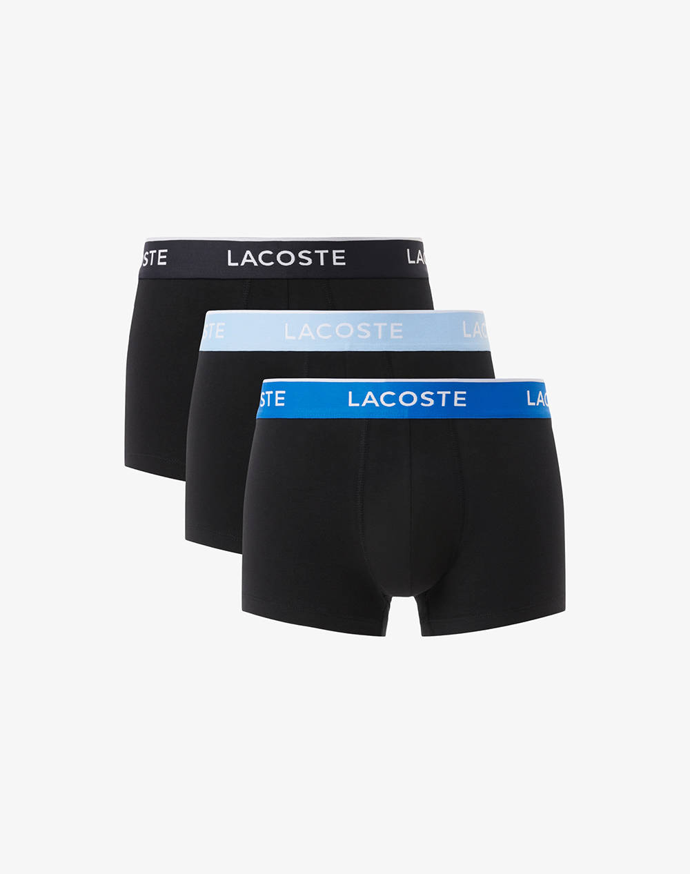 LACOSTE LACOSTE ΣΕΤ 3 ΕΣΩΡΟΥΧΩΝ TRUNK UNDERWEAR TRUNK 35H1297-B68 Black