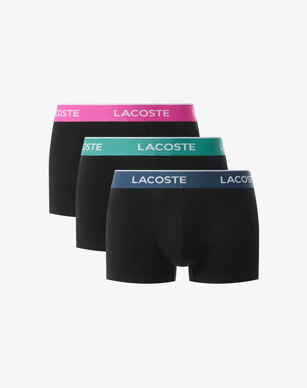 LACOSTE LACOSTE ΣΕΤ 3 ΕΣΩΡΟΥΧΩΝ TRUNK UNDERWEAR TRUNK 35H1297-EIH JetBlack