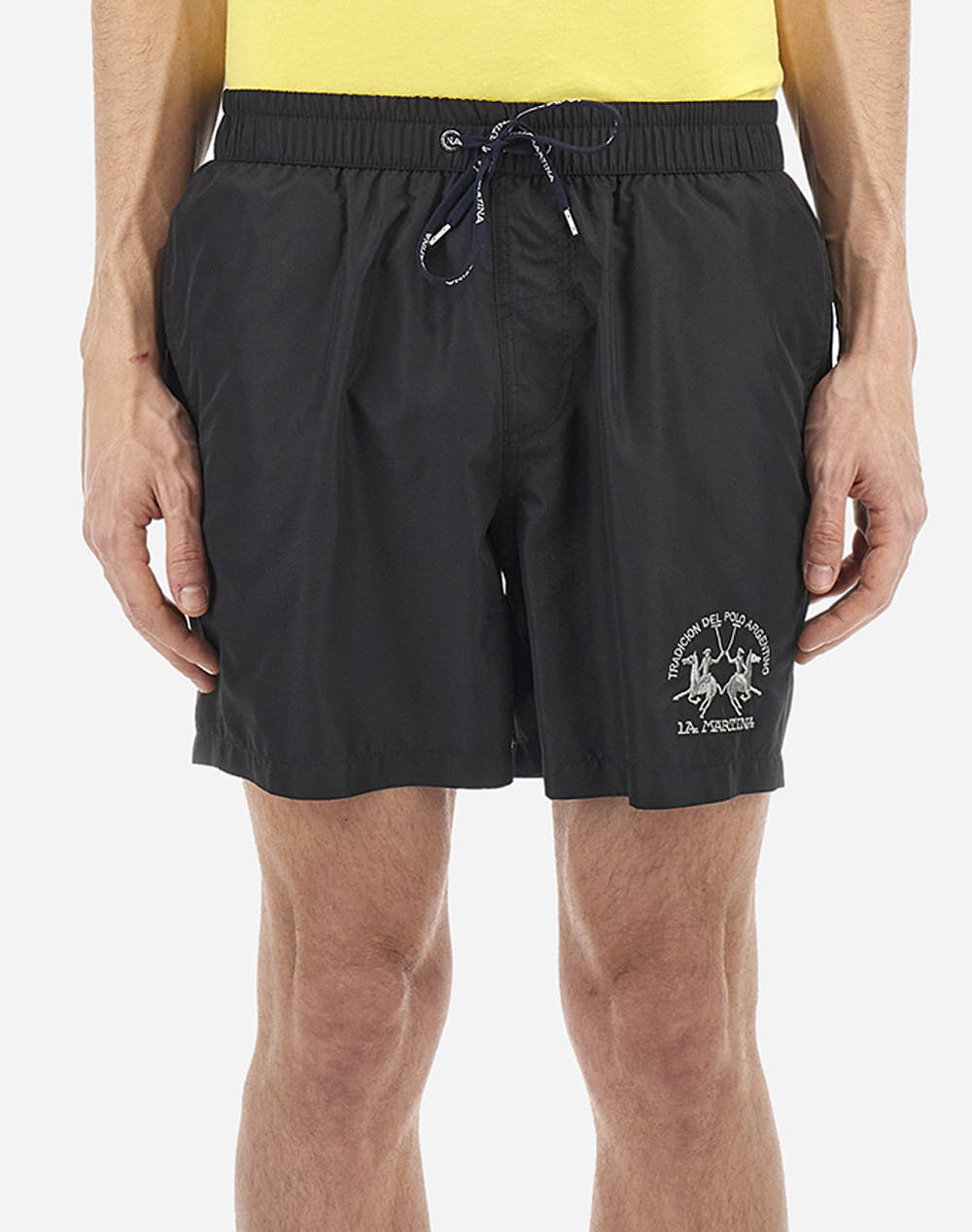LA MARTINA ΜΑΓΙΩ MAN SWIM NYLON 3LMMAM00109999 Black