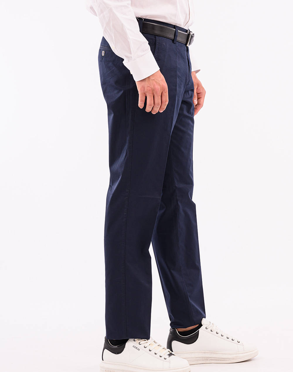 Lexton Παντελόνι 09 35 Dobby Chino-Navy Navyblue ανδρικά ρούχα παντελόνια Chinos Politikos Shop Πολιτικός