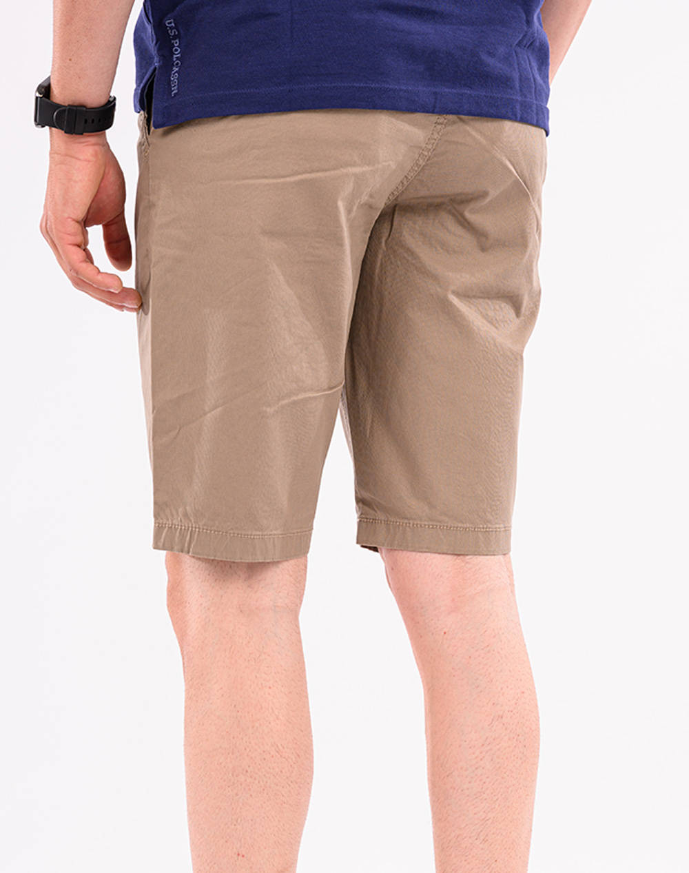 LEXTON ΒΕΡΜΟΥΔΑ 10.35.CANETTATO SHORTS-CAMMELO Camel φωτογραφία