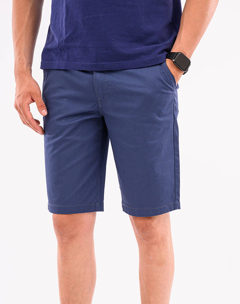 LEXTON LEXTON ΒΕΡΜΟΥΔΑ 10.35.CANETTATO SHORTS-NAUTICAL NavyBlue