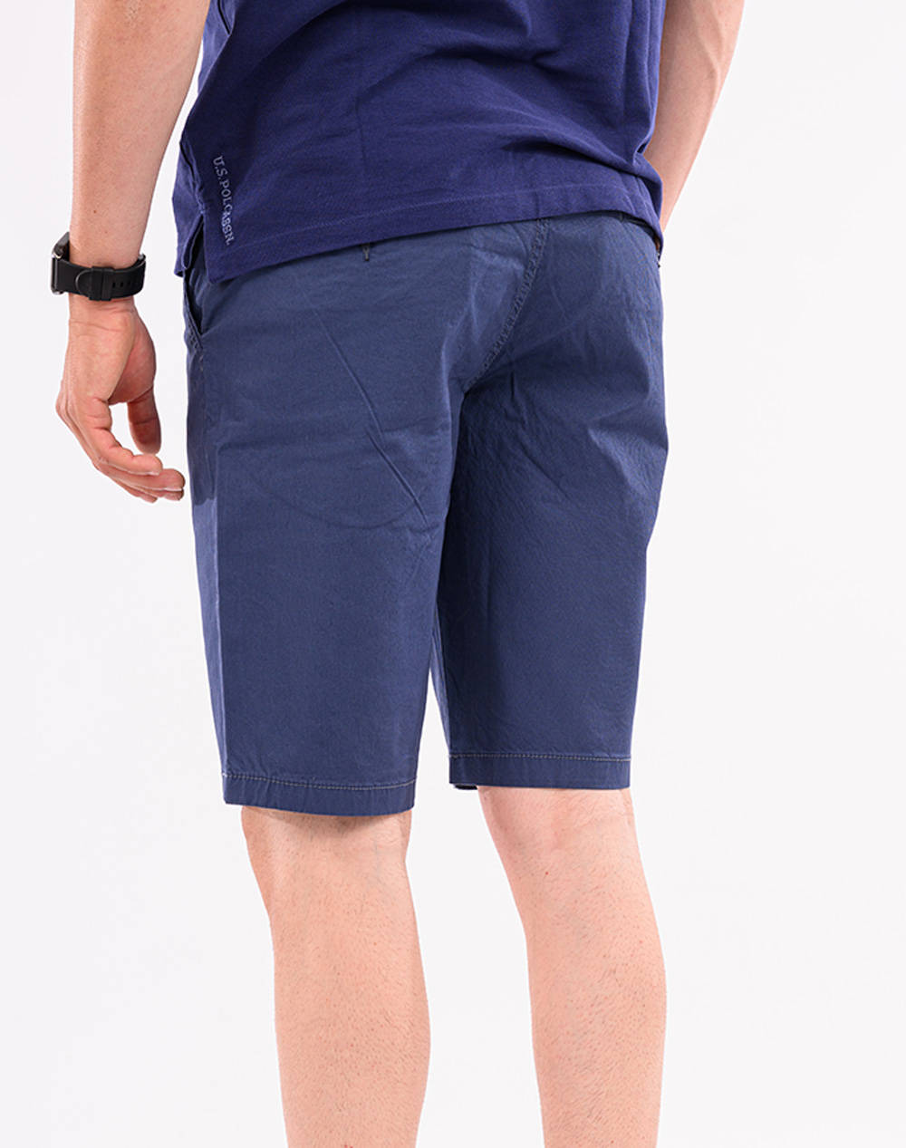 LEXTON ΒΕΡΜΟΥΔΑ 10.35.CANETTATO SHORTS-NAUTICAL NavyBlue φωτογραφία
