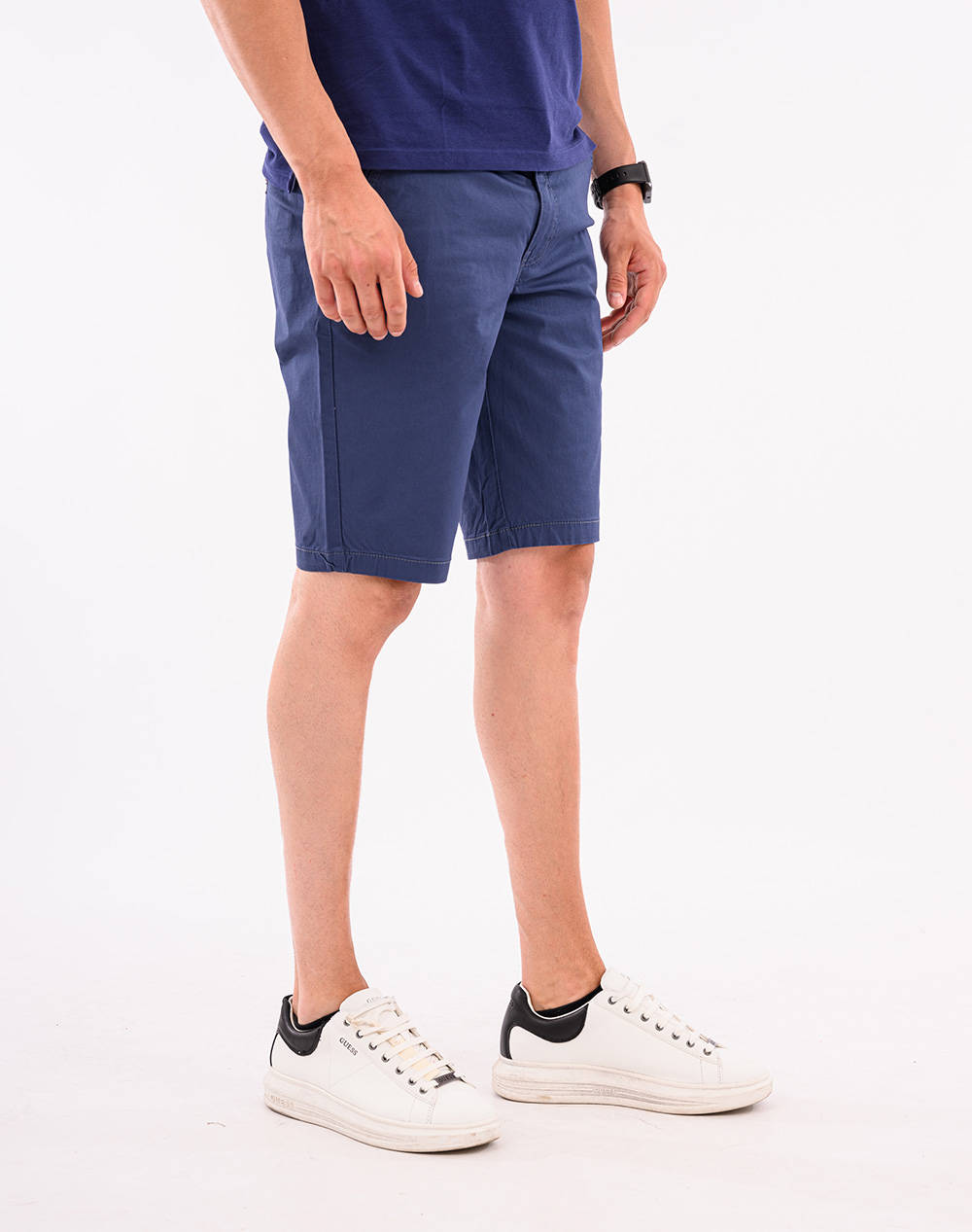 LEXTON ΒΕΡΜΟΥΔΑ 10.35.CANETTATO SHORTS-NAUTICAL NavyBlue φωτογραφία