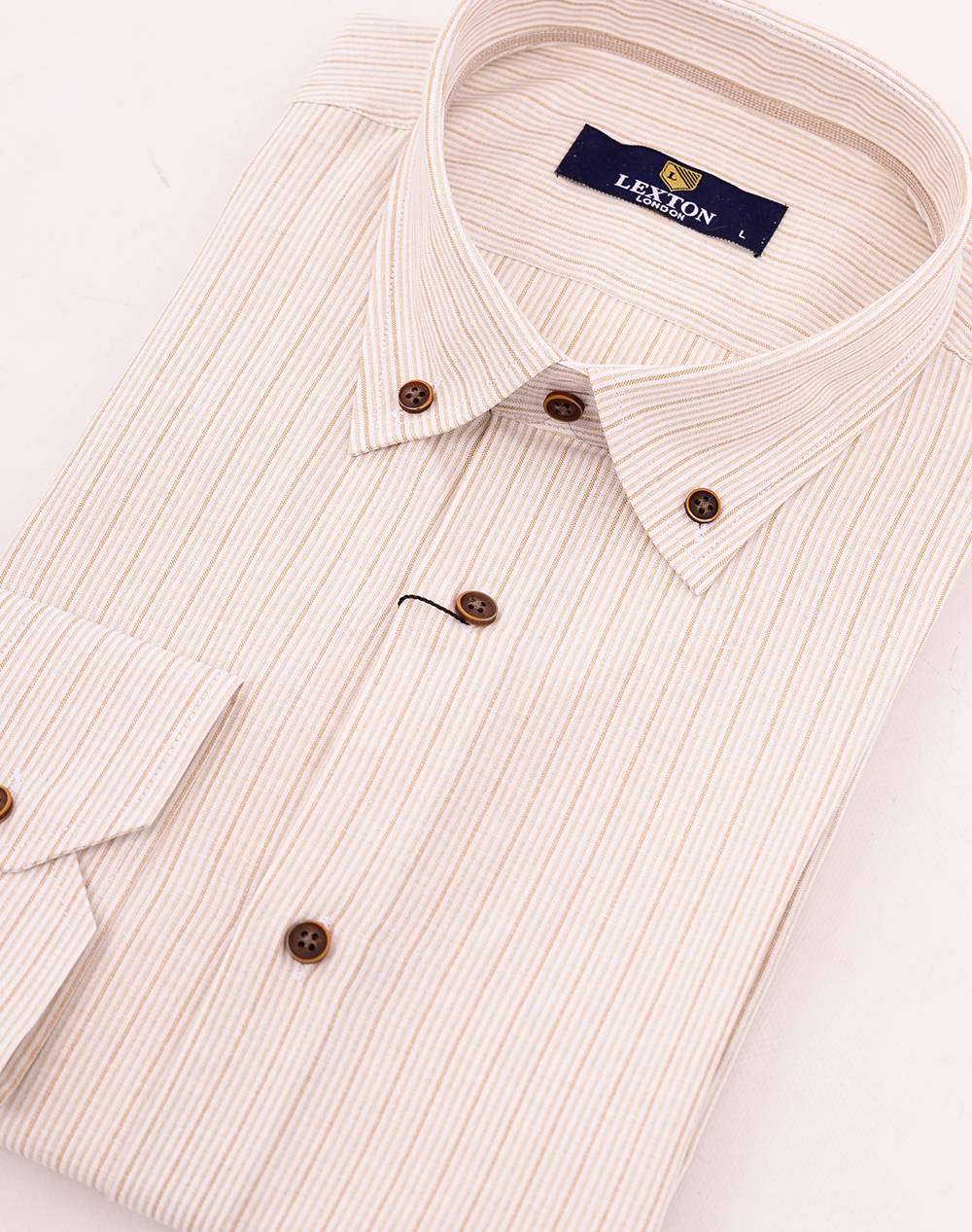 LEXTON ΠΟΥΚΑΜΙΣΟ M/Μ 11.35.TOULOUSE-BEIGE Biege φωτογραφία