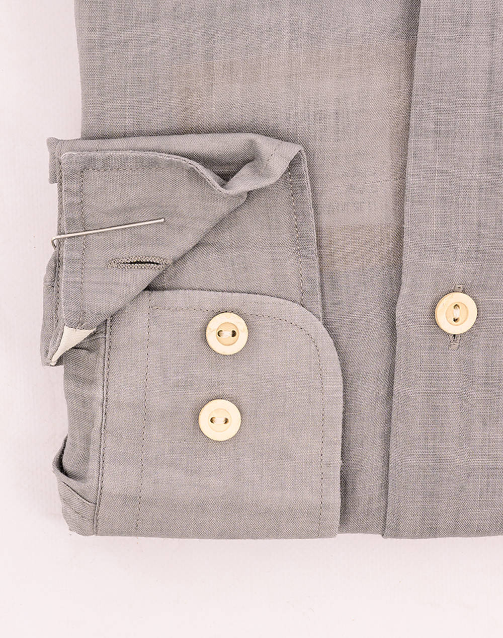 Lexton Πουκαμισo 11 35 Jamaica Button Down-Grey Gray ανδρικά ρούχα πουκάμισα Politikos Shop Πολιτικός