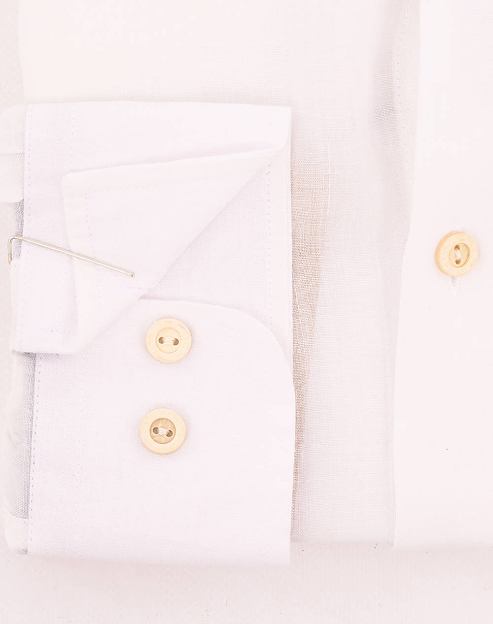 LEXTON ΠΟΥΚΑΜΙΣO 11.35.JAMAICA BUTTON DOWN-WHITE White φωτογραφία