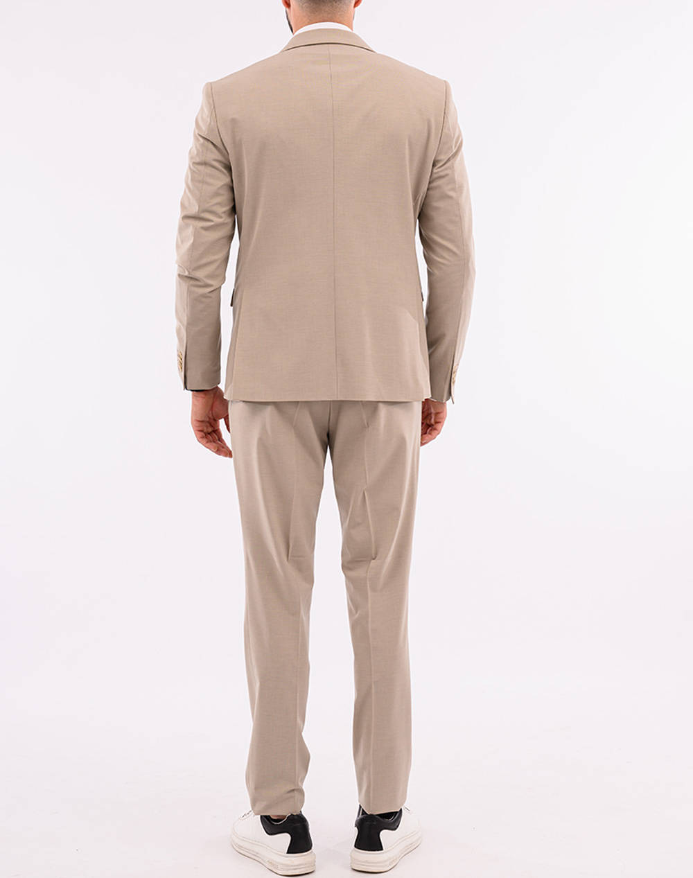 LEXTON KΟΥΣΤΟΥΜΙ 06.35.WOOL MIX REG SUIT-BEIGE Biege φωτογραφία