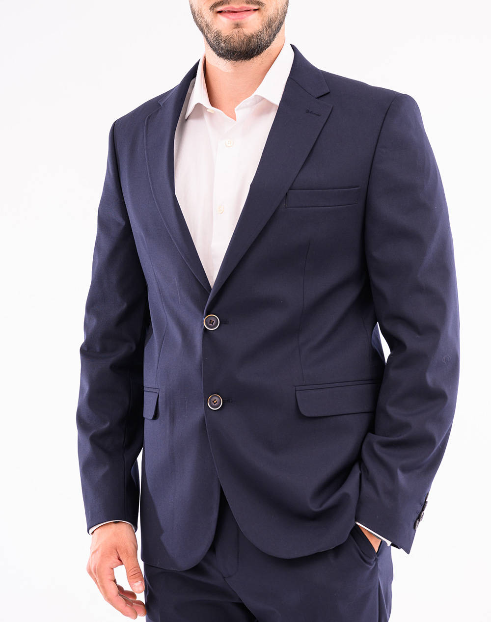 LEXTON KΟΥΣΤΟΥΜΙ 06.35.GOLD REGULAR SUIT-NAVY NavyBlue φωτογραφία