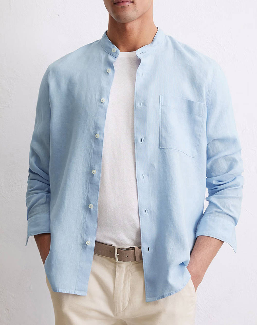 MARC O''POLO MARC O''POLO ΠΟΥΚΑΜΙΣΟ M/M M23742842320-MP826 LightBlue