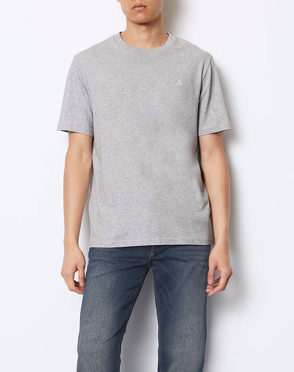 MARC O''POLO MARC O''POLO ΜΠΛΟΥΖΑ T-SHIRT B21201251054-MP949 LightGray