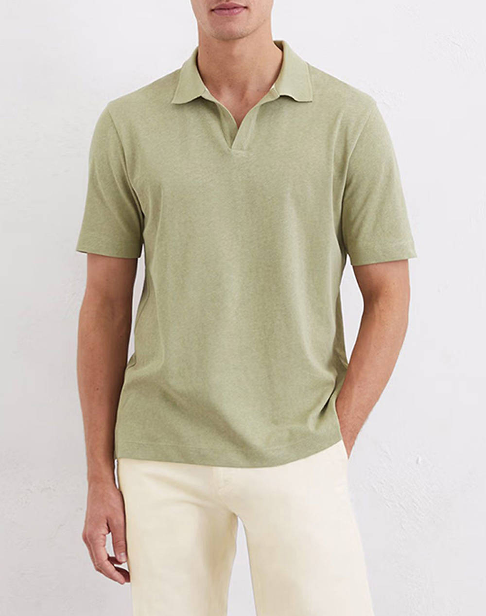 MARC O''POLO MARC O''POLO ΜΠΛΟΥΖΑ ΠΟΛΟ M23209153026-MP443.01 LightGreen