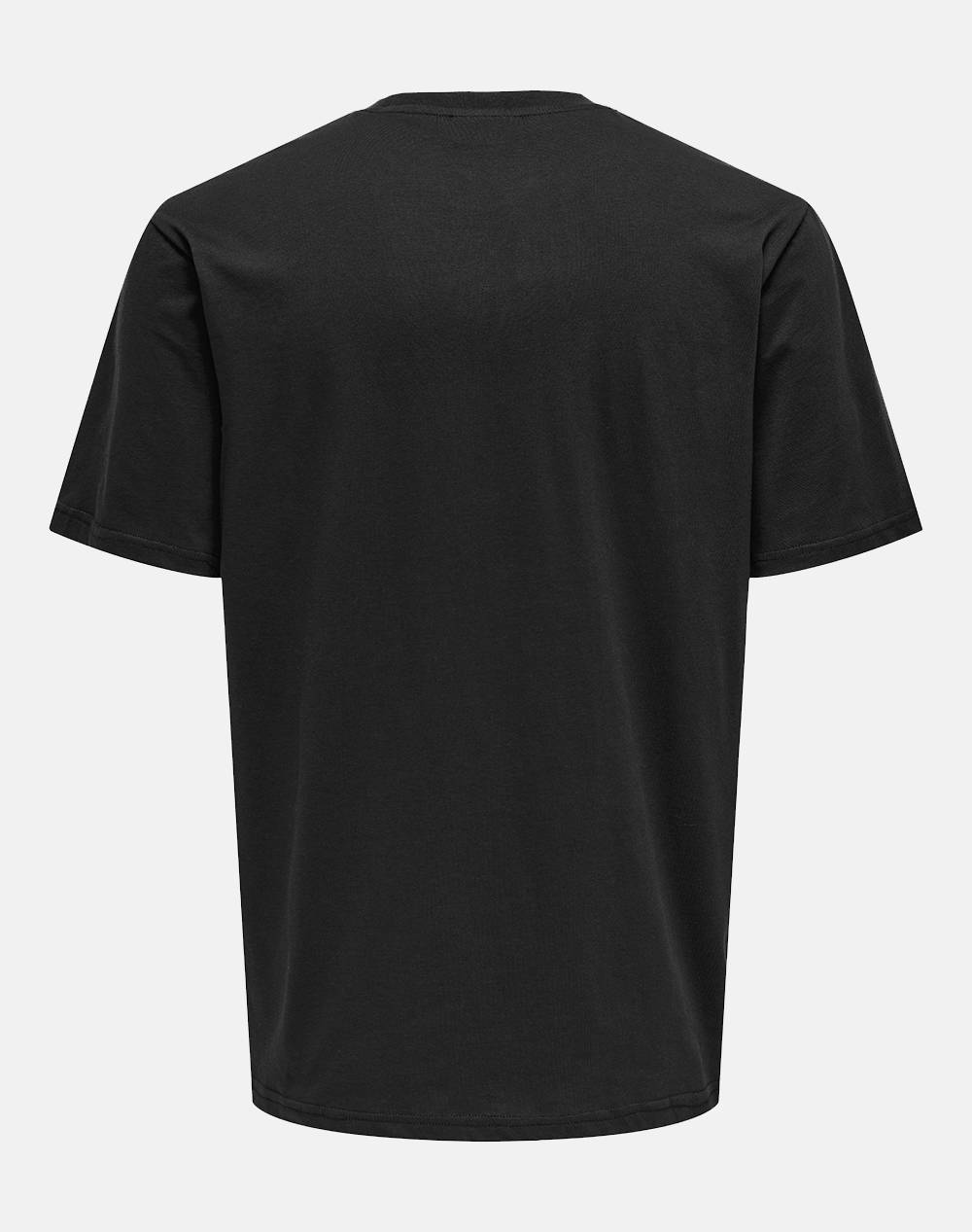 ONLY&SONS ONSDAWSON REG SS TEE VD 22033190-JET BLACK Black φωτογραφία