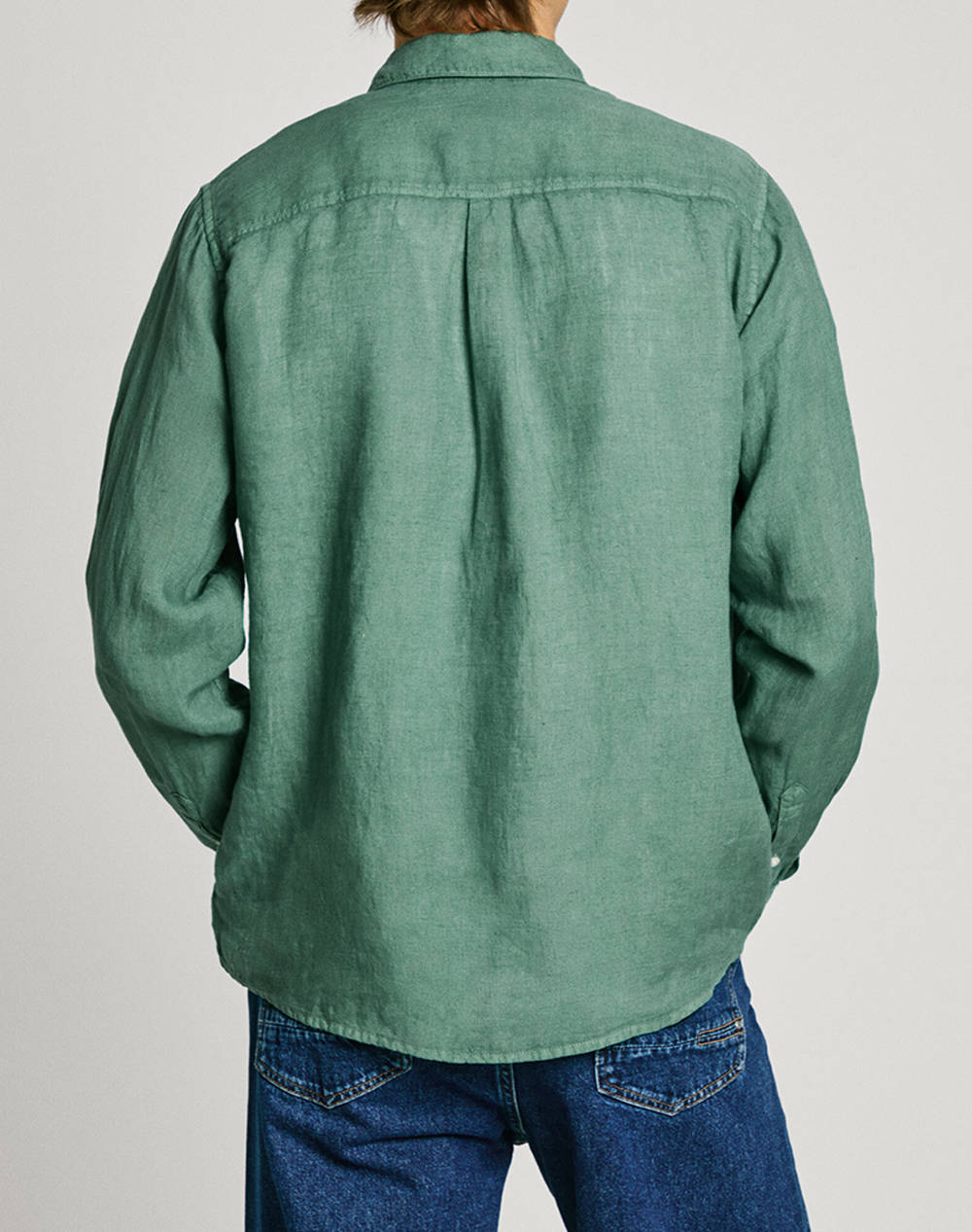 PEPE JEANS DROP 3A ARNAU ΠΟΥΚΑΜΙΣΟ ΑΝΔΡΙΚΟ PM308844-653/POP GREEN Green φωτογραφία
