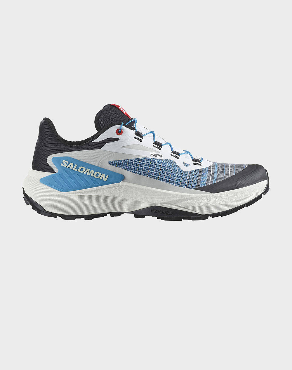 SALOMON SALOMON TRAIL RUNNING - GENESIS GENESIS BLACK / WHITE / TRANSCEND BLUE ΠΑΠΟΥΤΣΙ ΑΝΔΡΙΚΟ L47763400-UNIQUE Multi