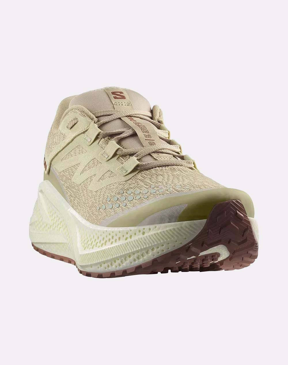 SALOMON GRAVEL RUNNING - AERO AERO GLIDE 3 GRVL GREEN HAZE / VANILLA ICE / RUSSET ΠΑΠΟΥΤΣΙ ΑΝΔΡΙΚΟ L47797300-UNIQUE LightGreen φωτογραφία