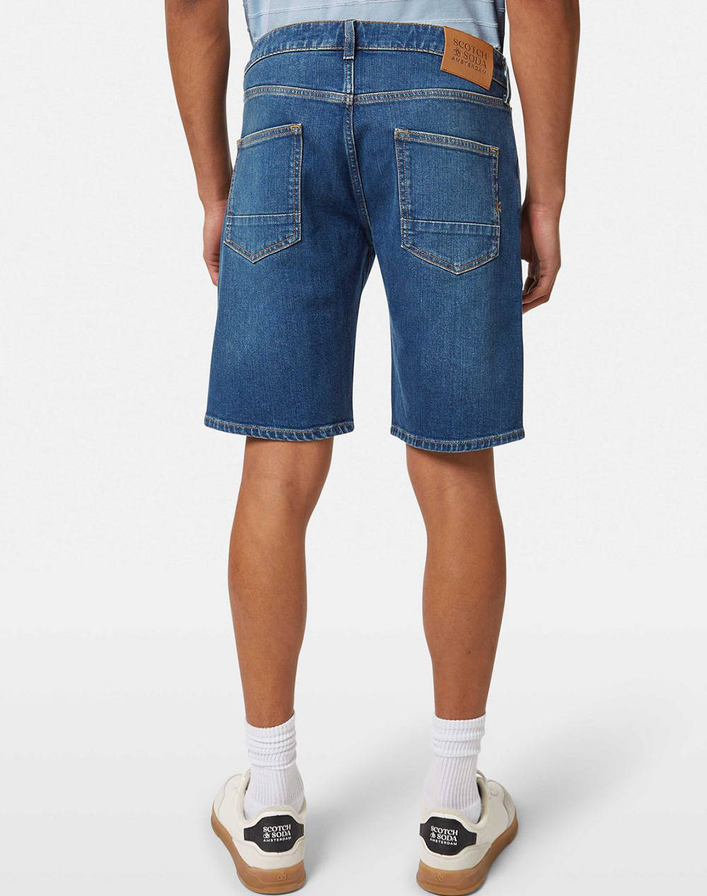 SCOTCH&SODA ΒΕΡΜΟΥΔΑ ΤΖΗΝ 179924-SC410.0543 DenimBlue φωτογραφία