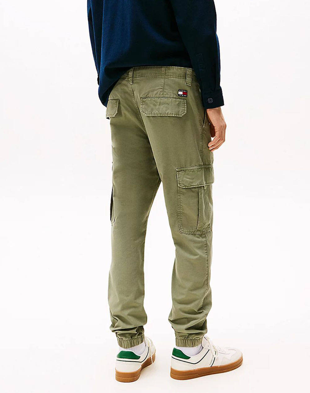 TOMMY JEANS TJM RYAN CARGO DM0DM20284-MR632 Green φωτογραφία