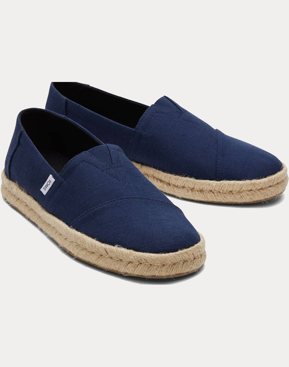 TOMS NVY RCLD CTN SLB WVN MN ALPROP ESP 10019870-NAVY NavyBlue φωτογραφία