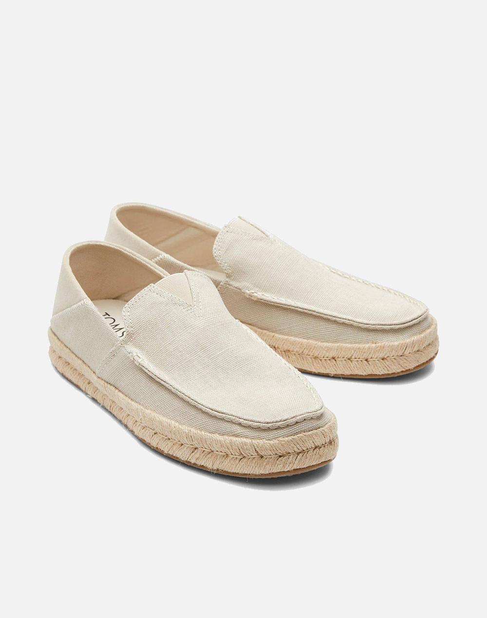 TOMS FOG HRTG CNVS/ SUEDE MN ALONSO ESP 10020861-CREAM Cream φωτογραφία