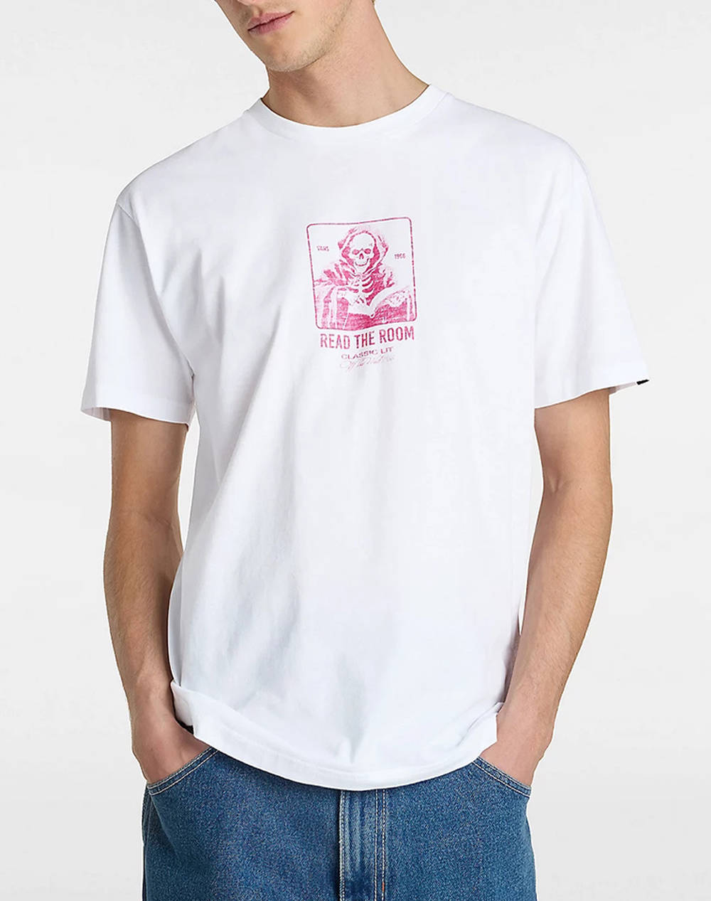 VANS Read The Room SS VN000M3VWHT1-VNWHT White