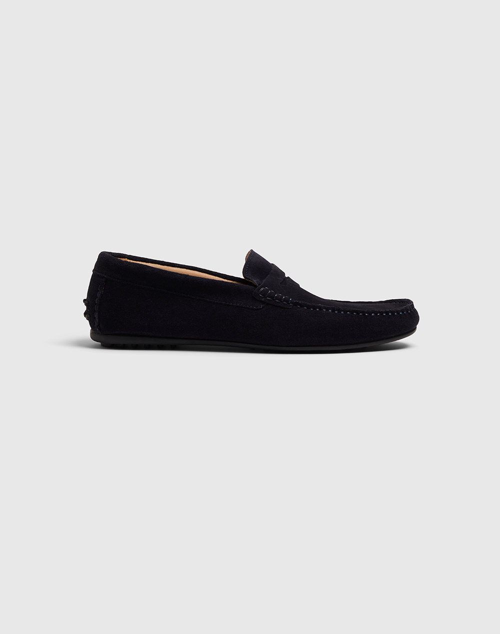SELECTED SELECTED SLHSERGIO SUEDE PENNY DRIVING SHOE 16089391-Dark Navy NavyBlue