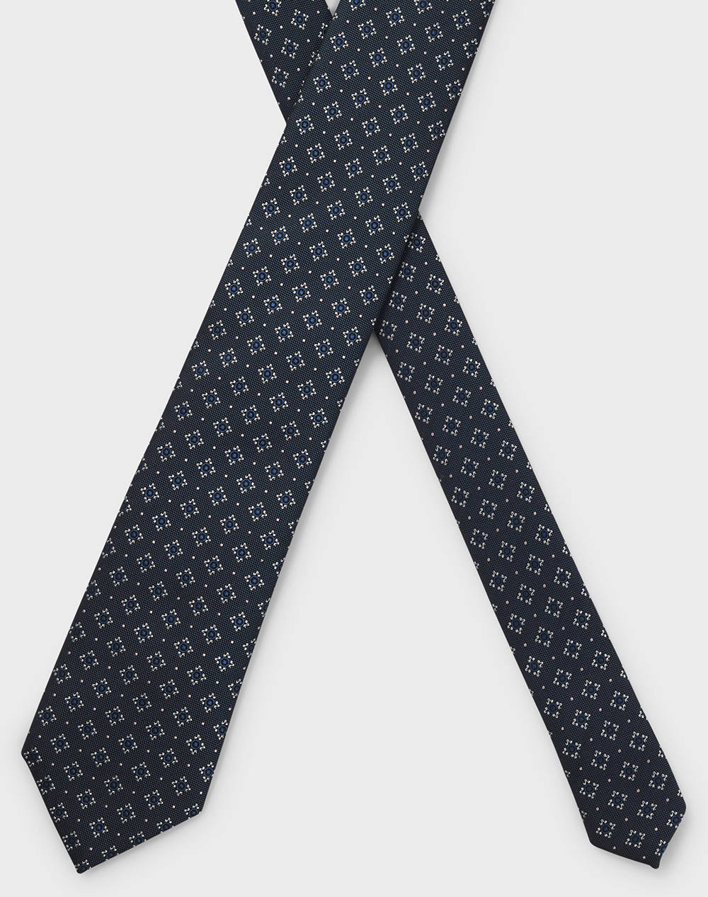 BOSS H-TIE 7,5 CM-222 10270741 01 50538981-459 DarkBlue φωτογραφία