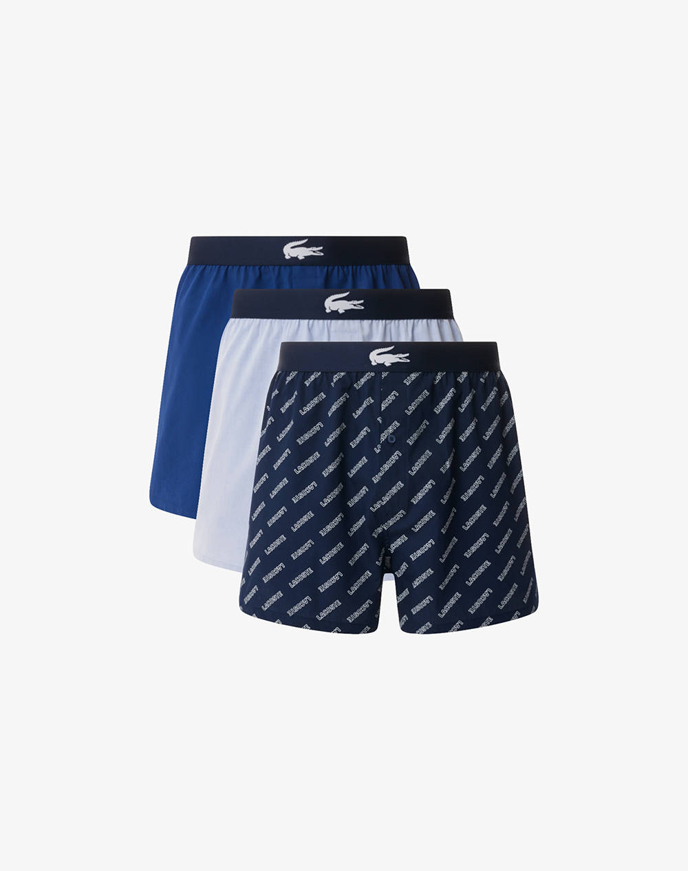 LACOSTE LACOSTE ΣΕΤ 3 ΕΣΩΡΟΥΧΩΝ BOXER SHORTS UNDERWEAR BOXER 37H2387-VUC Blue