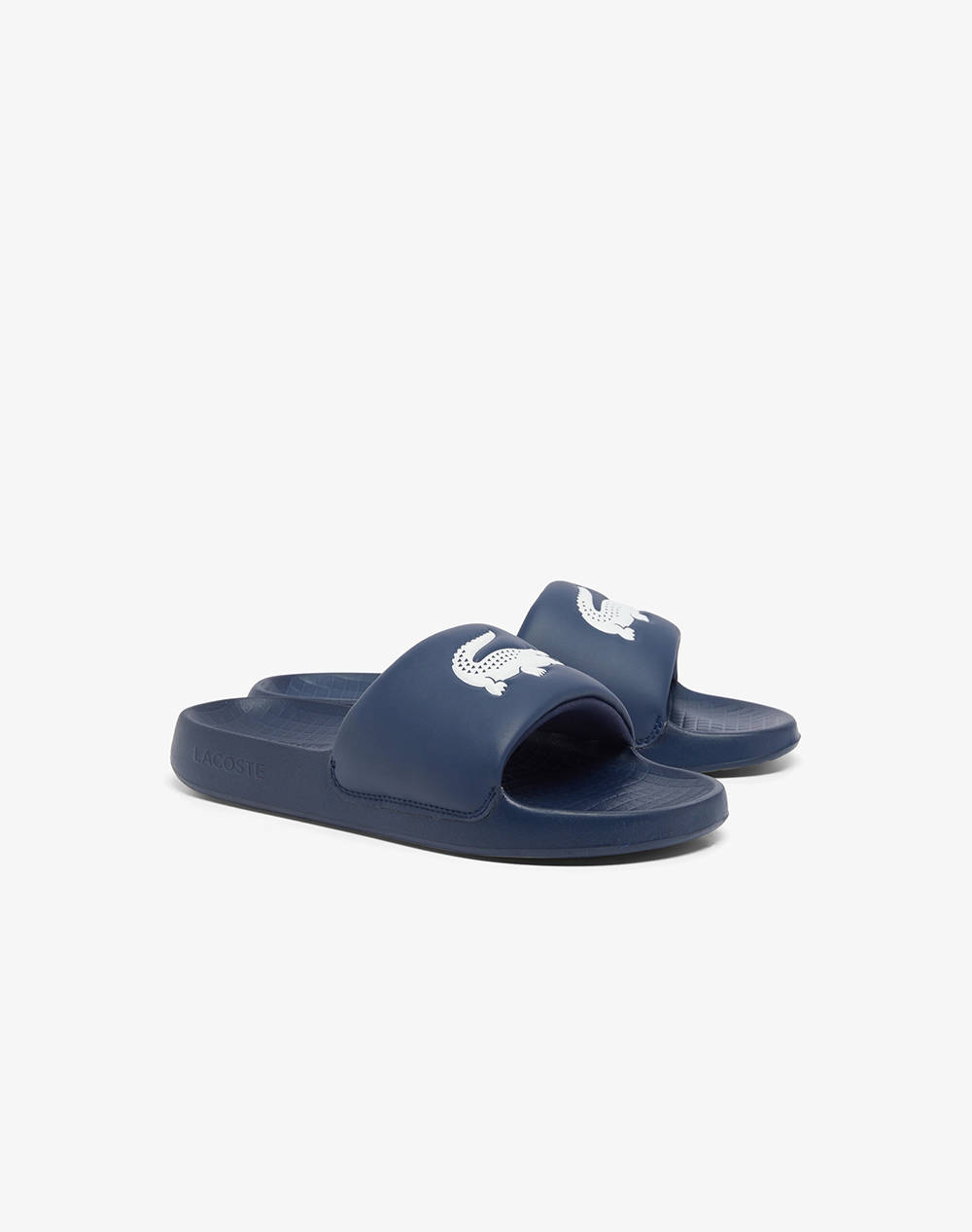 LACOSTE ΠΑΠΟΥΤΣΙΑ ΑΝΤΡΙΚΑ SERVE SLIDE 1.0 125 37-49CMA0021092-0000 NavyBlue φωτογραφία