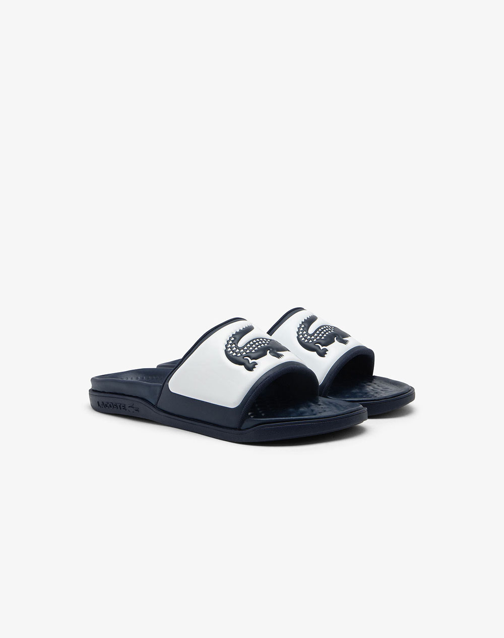 LACOSTE ΠΑΠΟΥΤΣΙΑ ΑΝΤΡΙΚΑ SERVE SLIDE DUAL 1252 37-49CMA0034092-0000 NavyBlue φωτογραφία