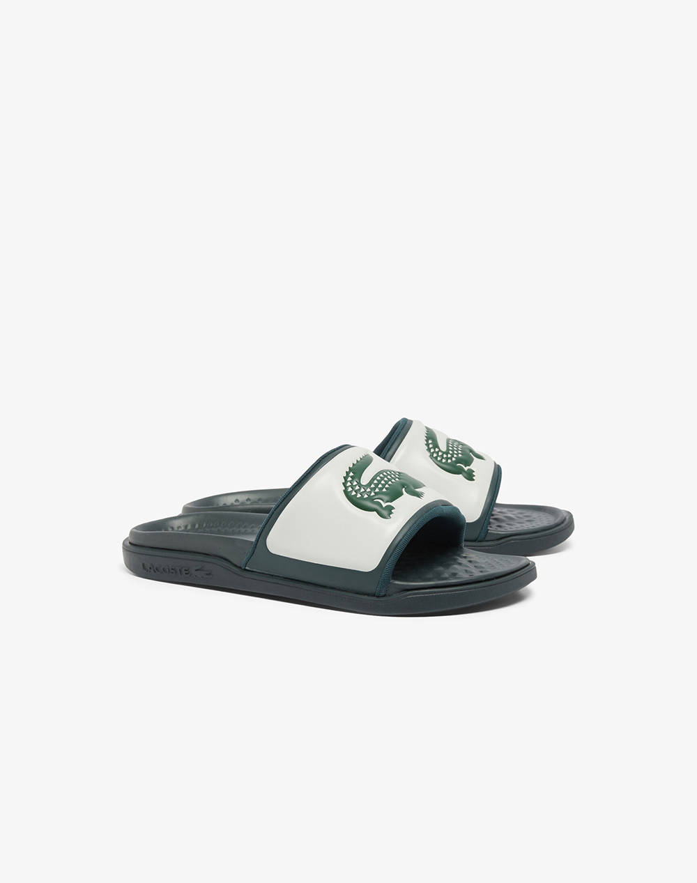 LACOSTE ΠΑΠΟΥΤΣΙΑ ΑΝΤΡΙΚΑ SERVE SLIDE DUAL 1254 37-49CMA00401Y5-0000 DarkGreen φωτογραφία
