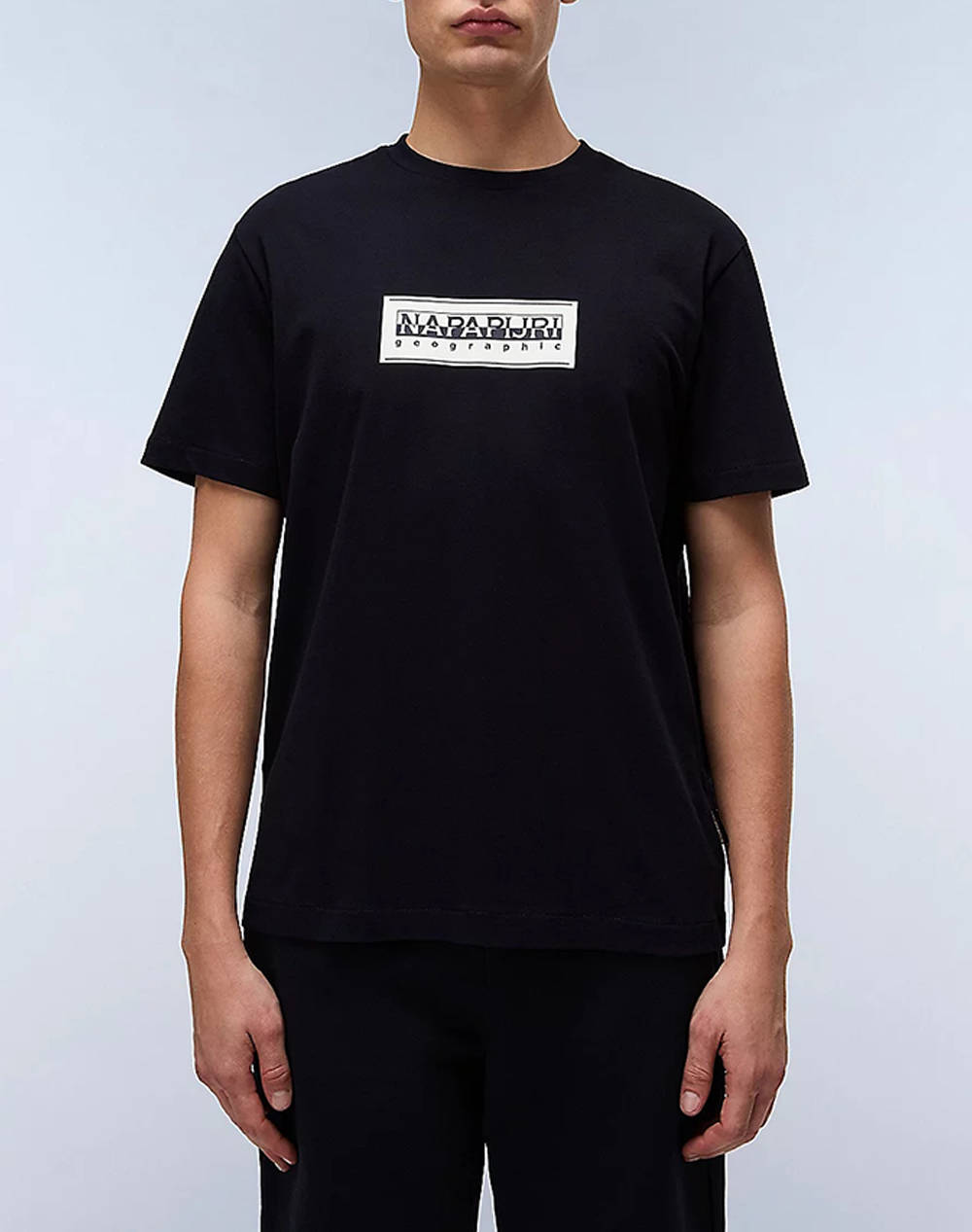 NAPAPIJRI S-BOX LOGO SS NP0A4I3L-NP041 Black