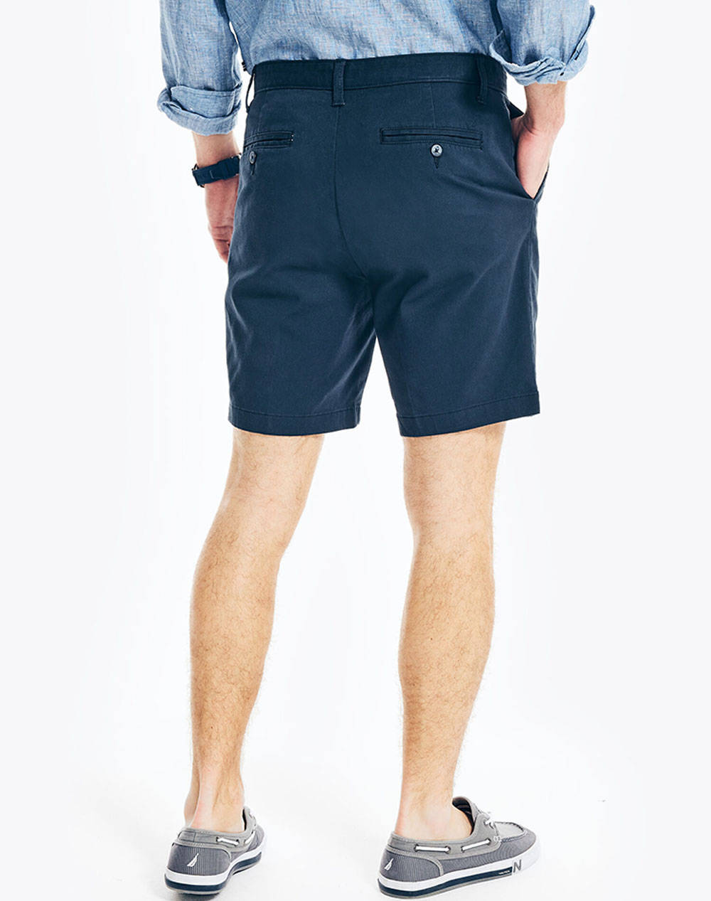 NAUTICA ΒΕΡΜΟΥΔΑ CLASSIC FF DECK SHORT 3NCB81002-4TN/Z7F NavyBlue φωτογραφία