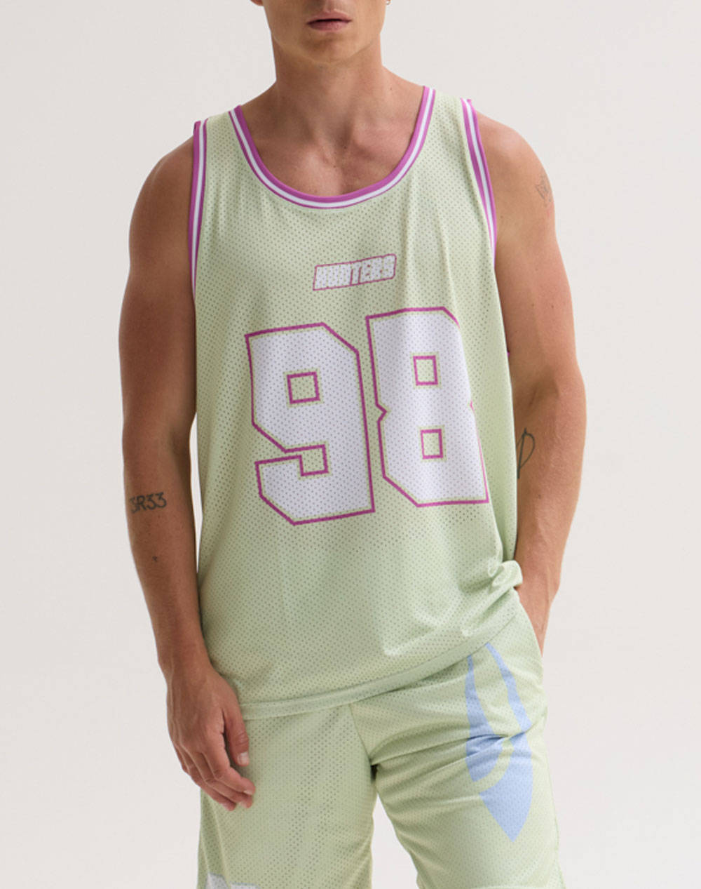 BLUE HUNTER BLUE HUNTER M JERSEY TANK TOP 250010203-26 MintGreen