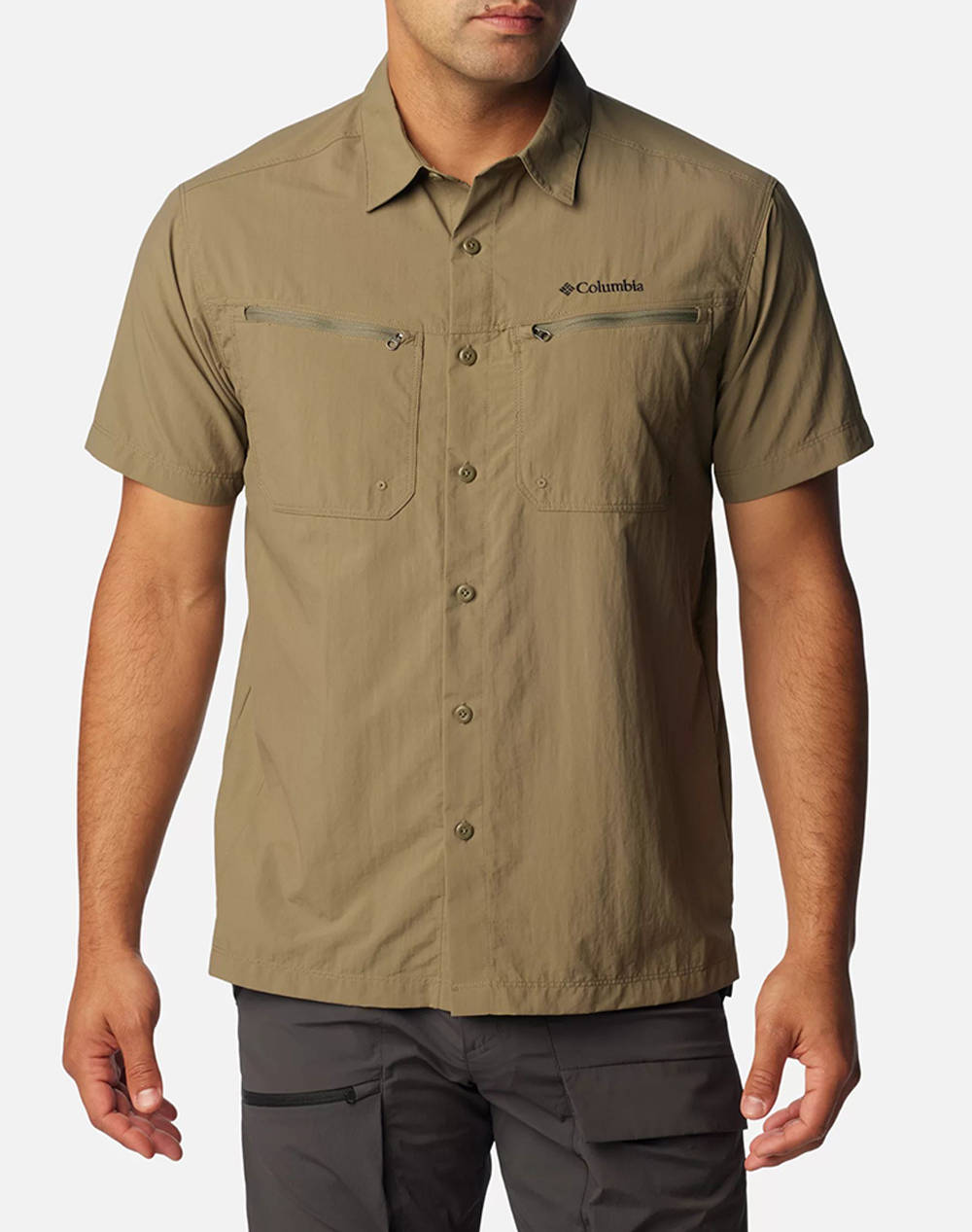 COLUMBIA COLUMBIA Ανδρικό Πουκάμισο Mountaindale™ SS Shirt CD33-2121501-397 Olive