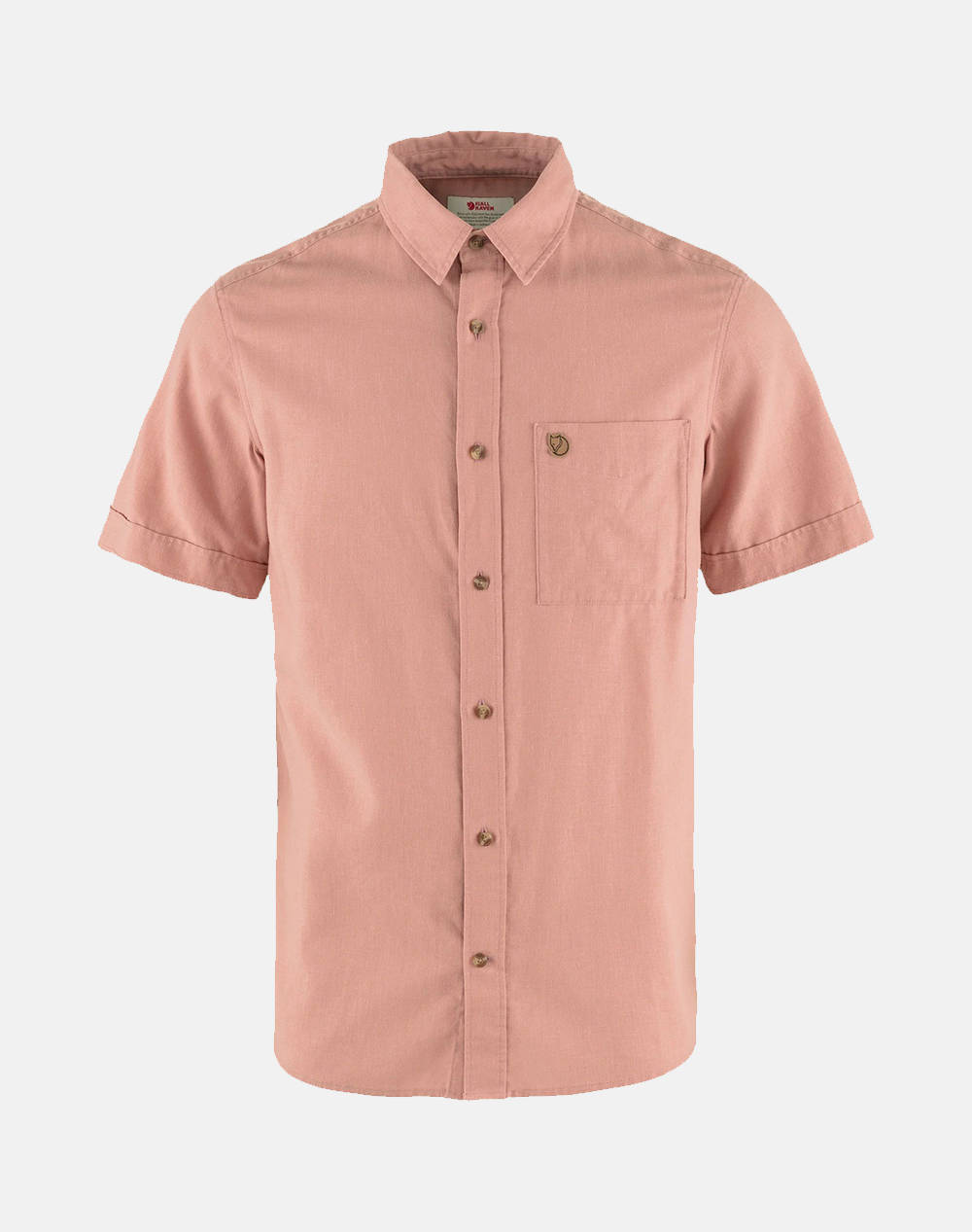 FJALL RAVEN FJALL RAVEN Övik Travel Shirt SS M / Övik Travel Shirt SS M F87039-300 deepPink