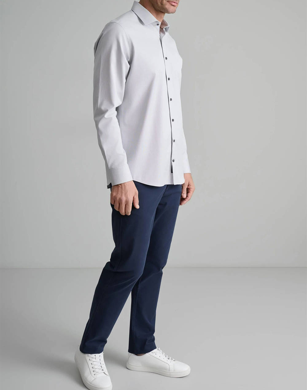 NAVY&GREEN ΠΟΥΚΑΜΙΣΟ COMFORT FIT