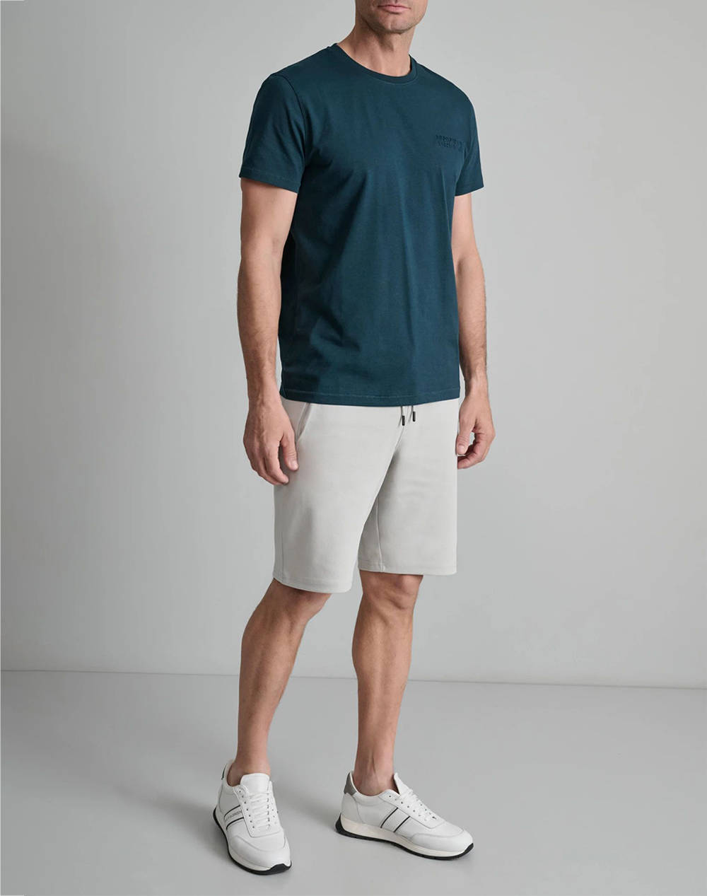 NAVY&GREEN ΜΠΛΟΥΖΑ ΛΑΙΜΟΚΟΨΗ 24TU.334/9P-HUNTER GREEN Petrol φωτογραφία