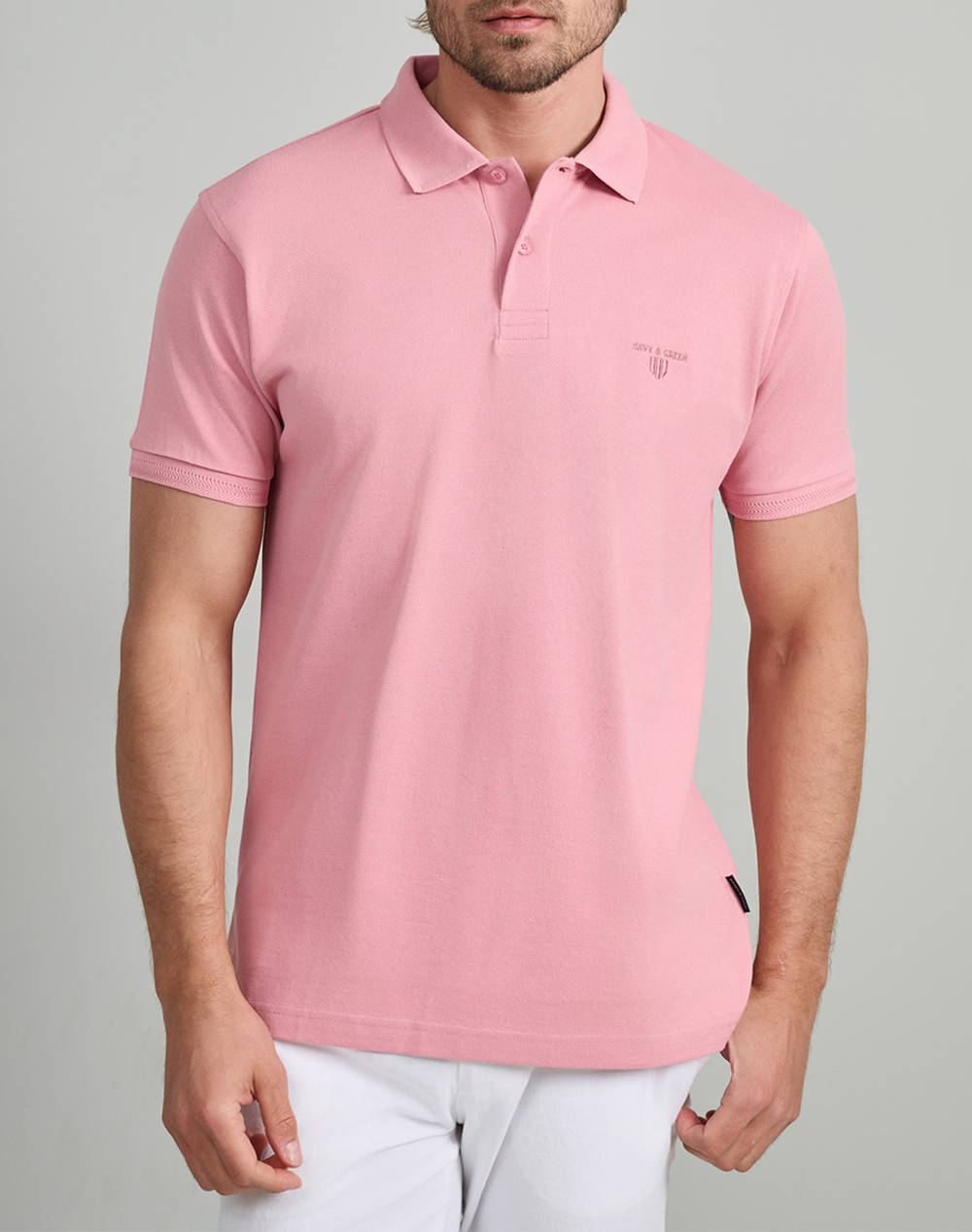 NAVY&GREEN NAVY&GREEN ΜΠΛΟΥΖΑ ΠΟΛΟ, YOUNG LINE 24EY.007/PL/YL.1-PINK Pink