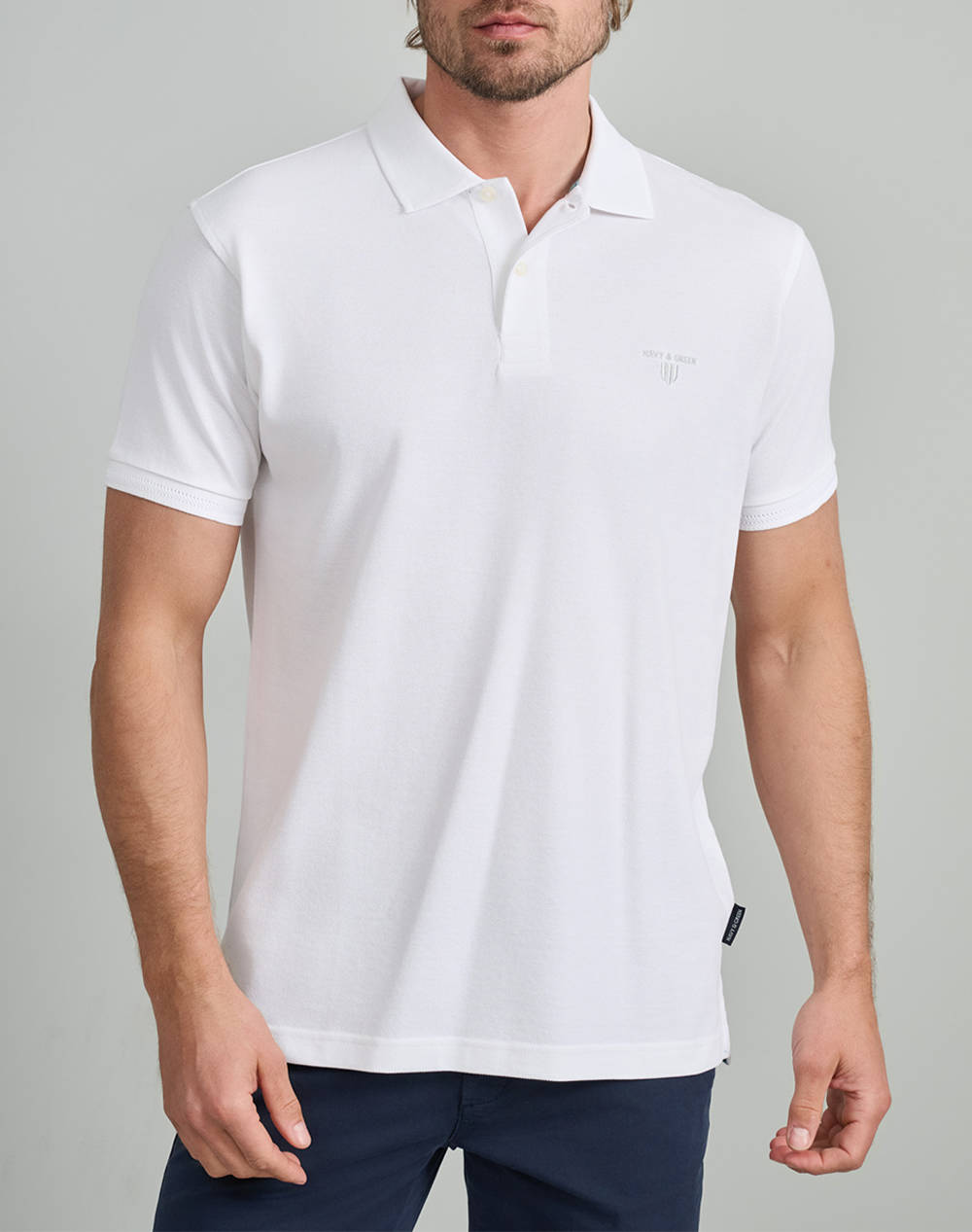 NAVY&GREEN ΜΠΛΟΥΖΑ ΠΟΛΟ, YOUNG LINE