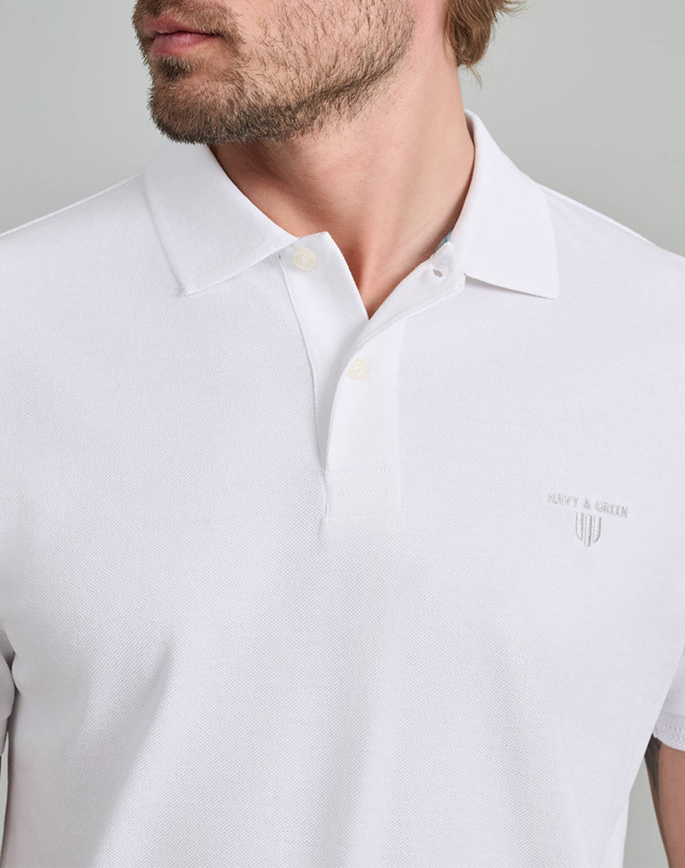 NAVY&GREEN ΜΠΛΟΥΖΑ ΠΟΛΟ, YOUNG LINE