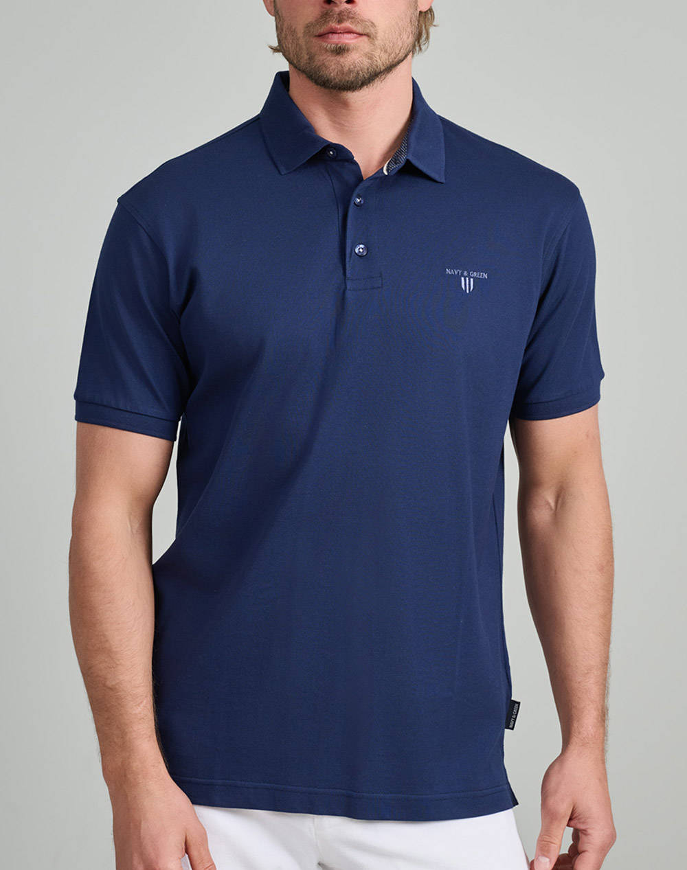 NAVY&GREEN NAVY&GREEN ΜΠΛΟΥΖΑ ΠΟΛΟ 24EY.028/PL-MD BLUE DarkBlue